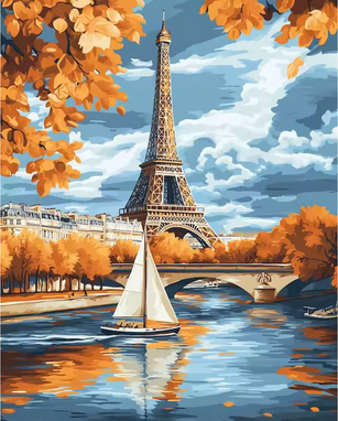 promenade à paris en automne